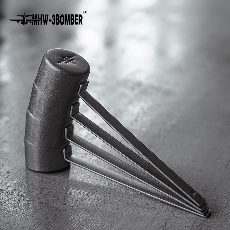 MHW-3BOMBER Long Measuring Spoon Kaffeedosierlöffel aus Edelstahl