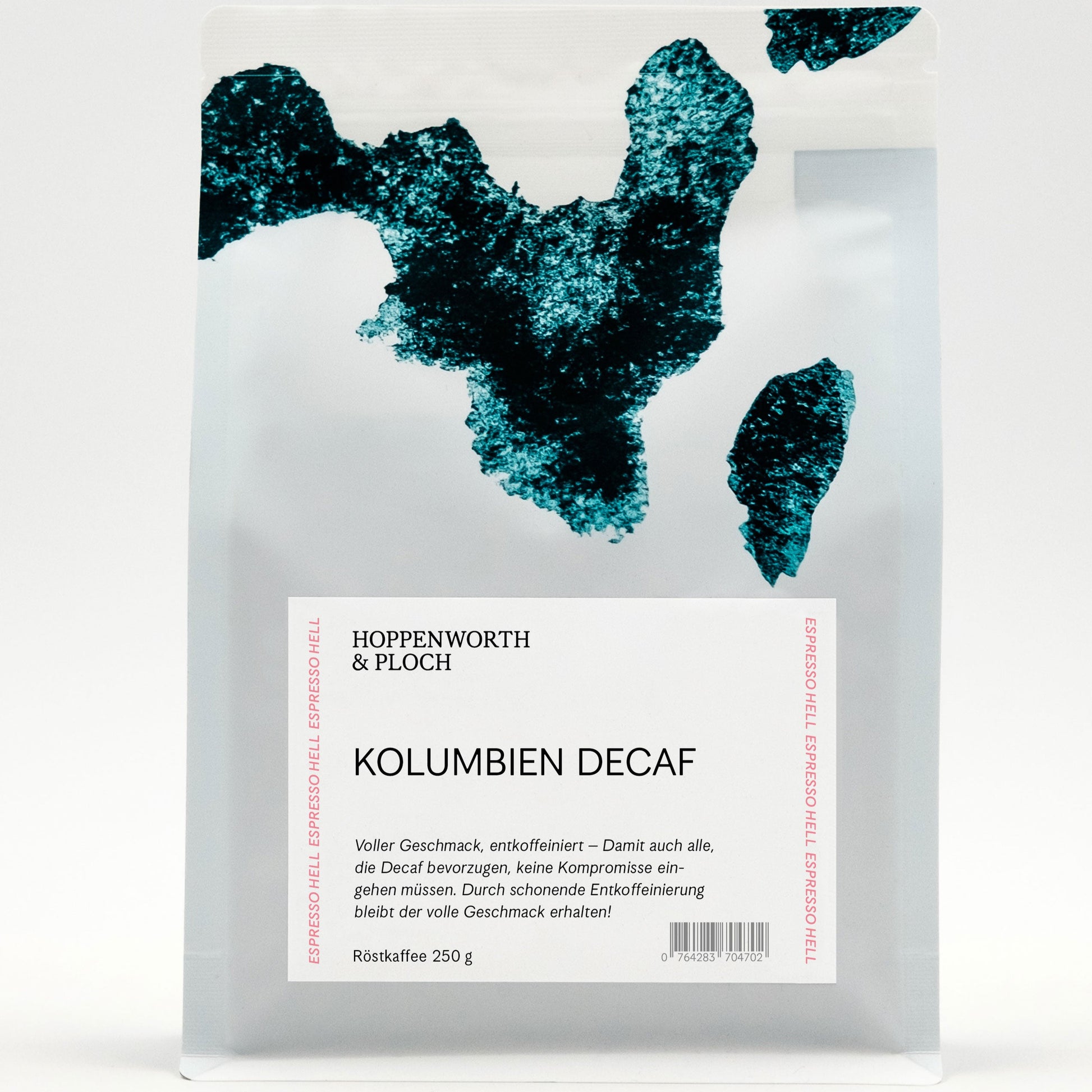 Hoppenworth & Ploch Kolumbien Decaf Espresso hell 250g