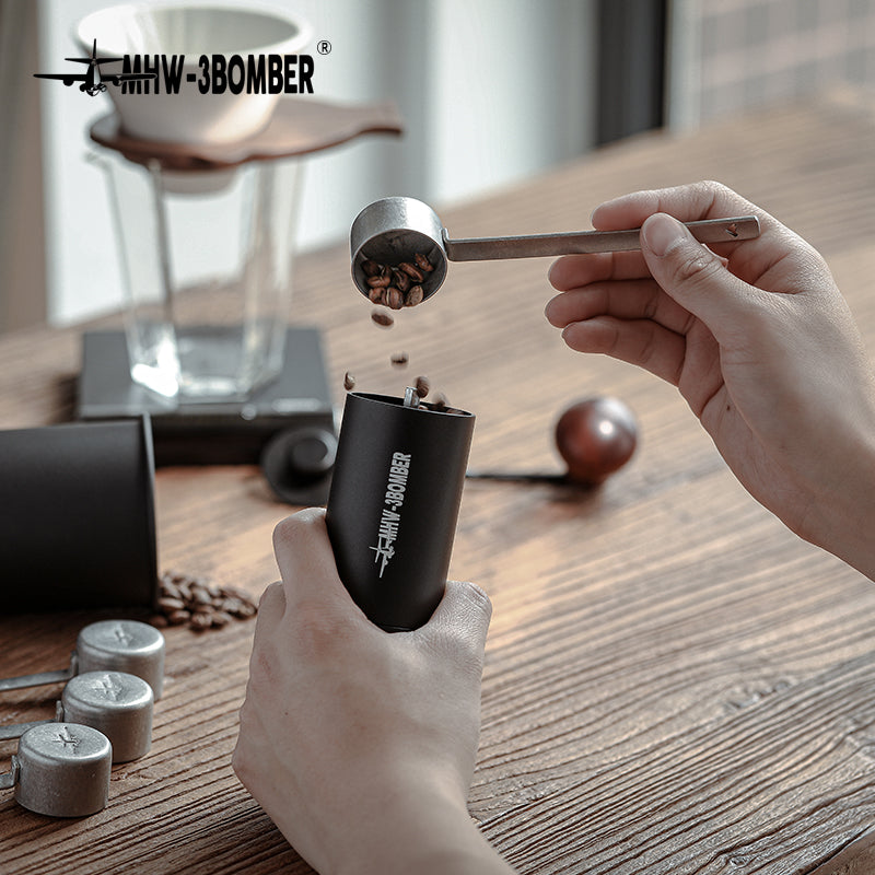 MHW-3BOMBER Long Measuring Spoon Kaffeedosierlöffel aus Edelstahl