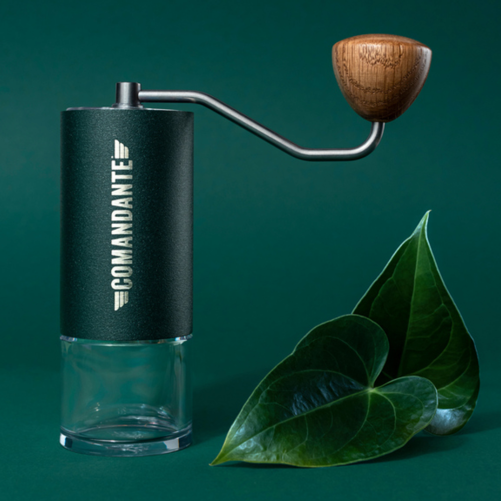 Comandante coffee grinder C40 MK4 Nitro Blade Racing Green
