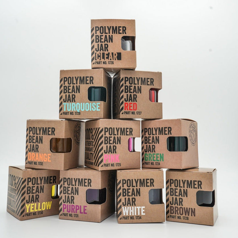 Comandante Polymer Bean Jars, verschiedene Farben