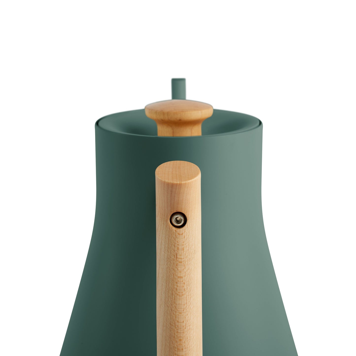 Fellow Stagg EKG Wasserkocher elektrisch, Smoke Green + Maple 0,9 l