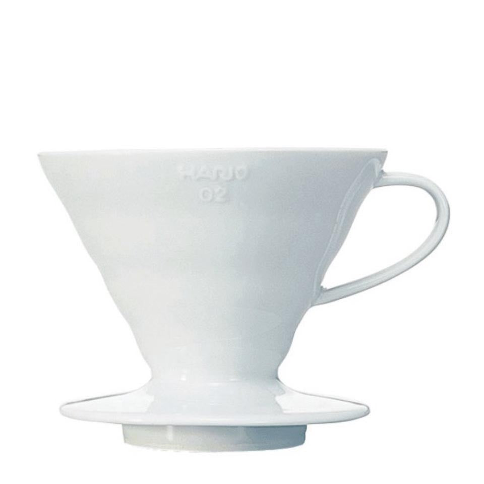 Hario V60 Coffee Dripper Filter aus Porzellan Gr. 02