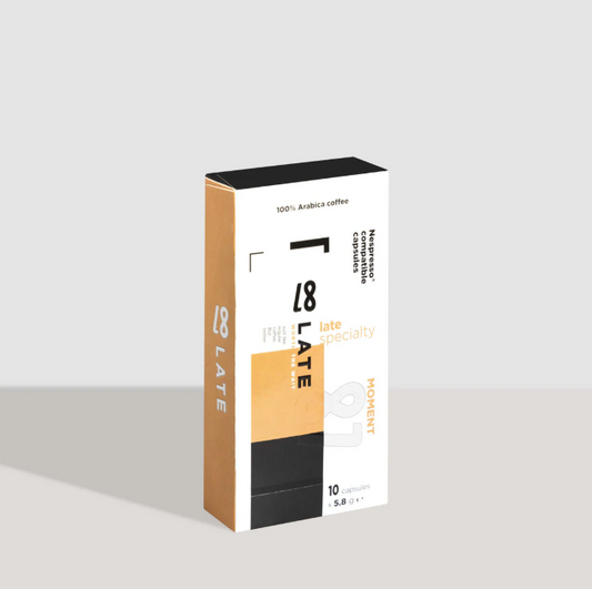 Kaffeekapseln Moment Blend, Karamell und Nuss 10 Stück