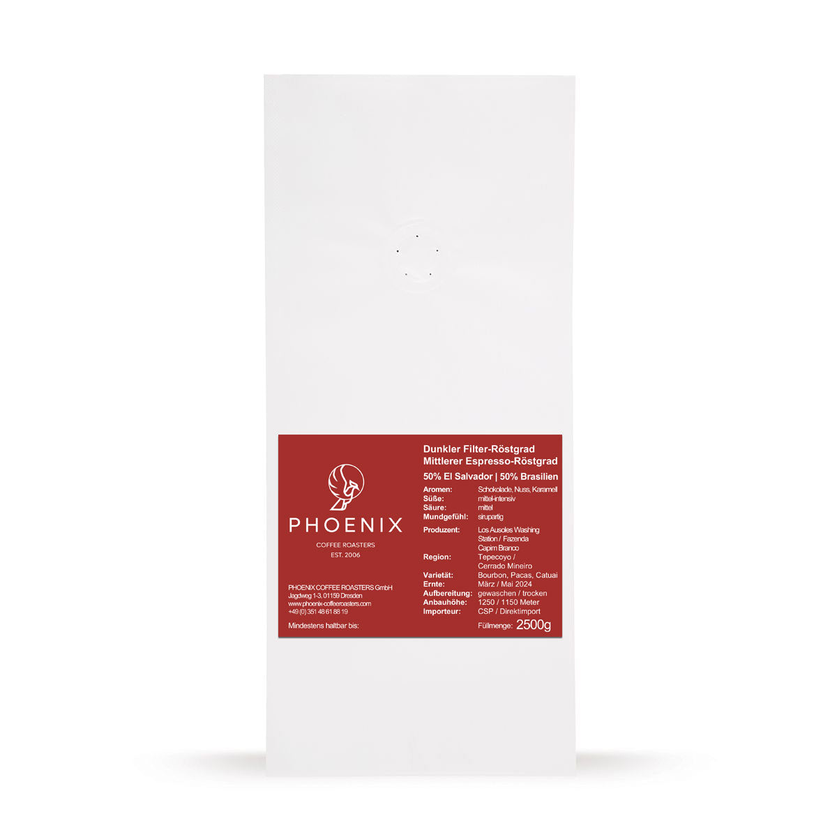 Phoenix Coffee Roasters OMNIROAST RED – Ausgewogener Spezialitätenkaffee