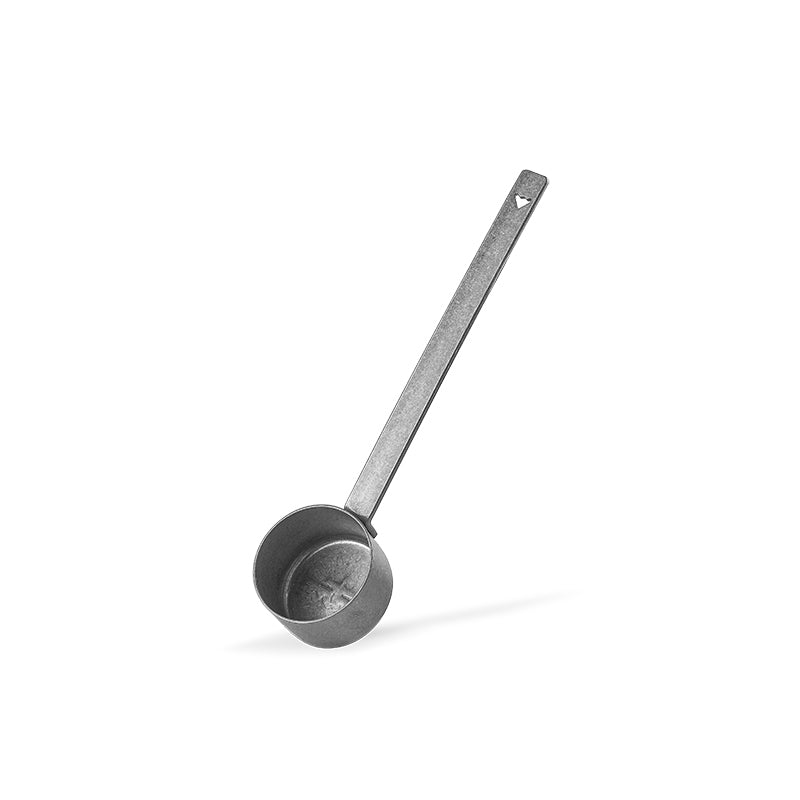 MHW-3BOMBER Long Measuring Spoon Kaffeedosierlöffel aus Edelstahl, Farbe Silver Spot
