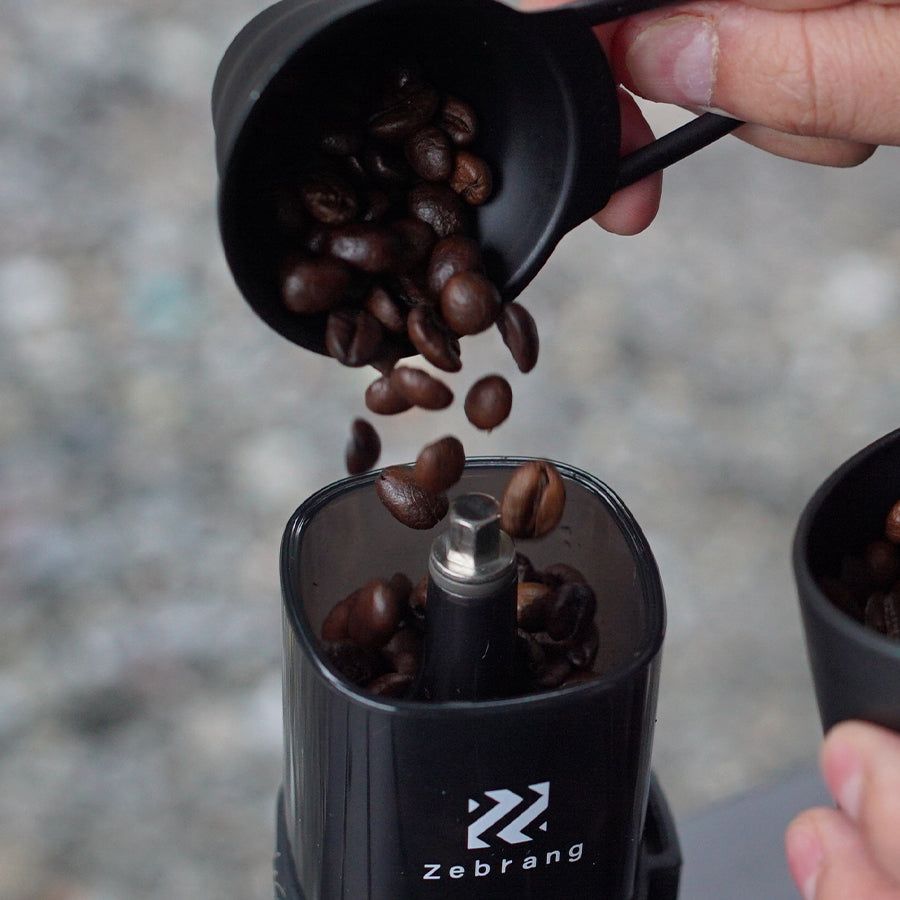 Zebrang Outdoor Ceramic Coffee Mill Kaffeemühle für unterwegs