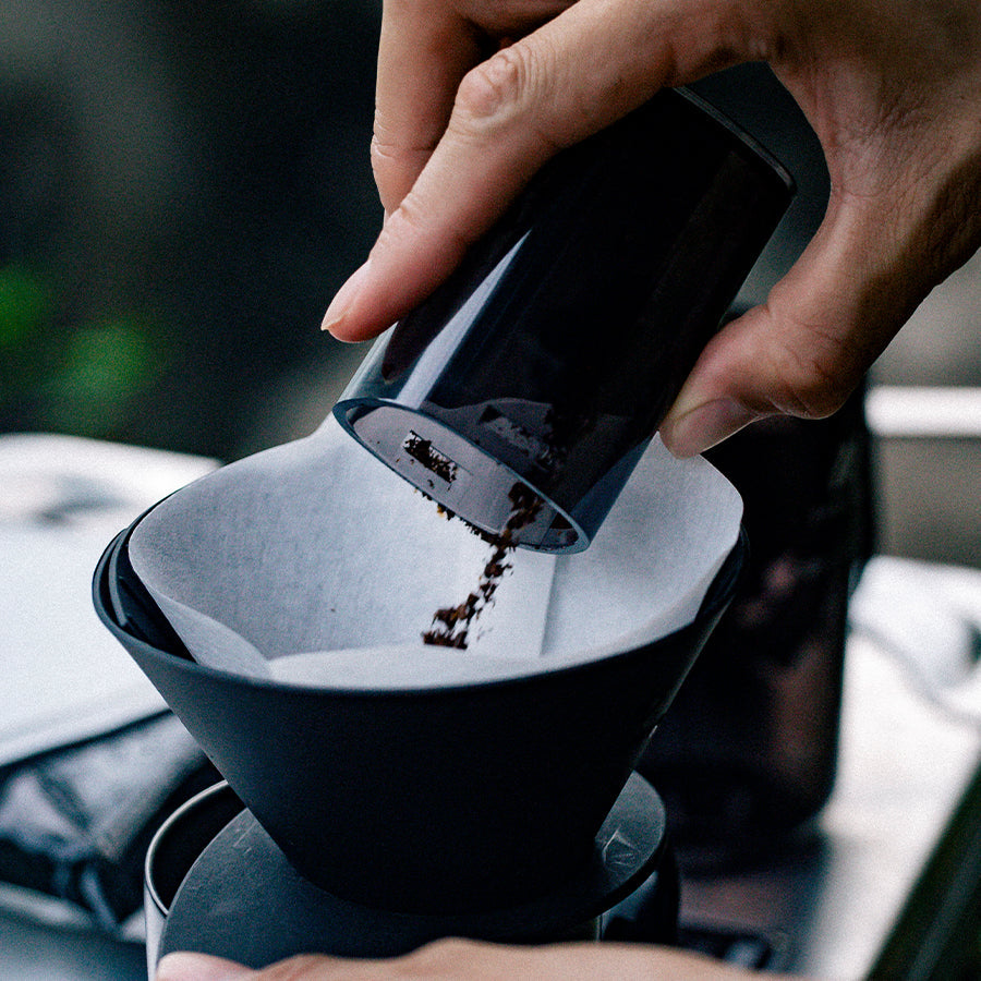 Zebrang Outdoor Ceramic Coffee Mill Kaffeemühle für unterwegs