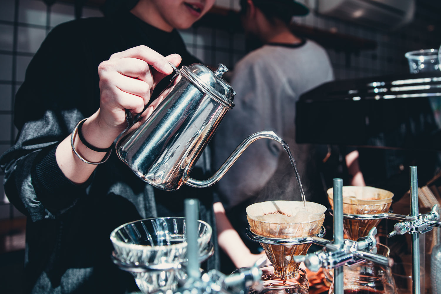 Barista Pour over Zubereitung
