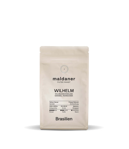 Maldaner Coffee Wilhelm Brasilien – Hausfilterkaffee (Yellow Catuai)