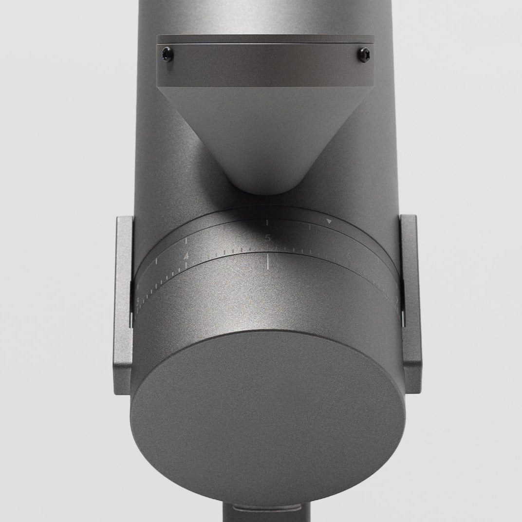 Acaia Orbit Single Dose Grinder elektrische Kaffeemühle grau