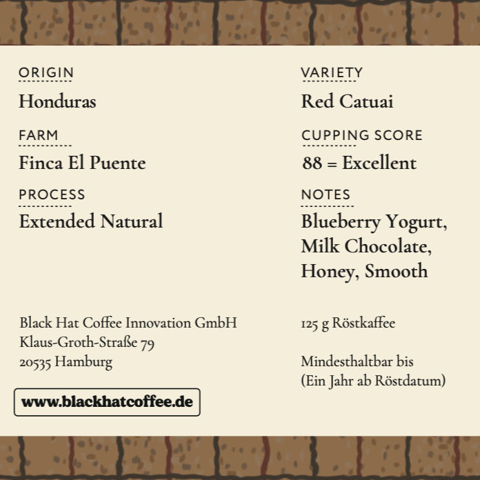 Berlin - Special Filter, Extended Natural, Honduras