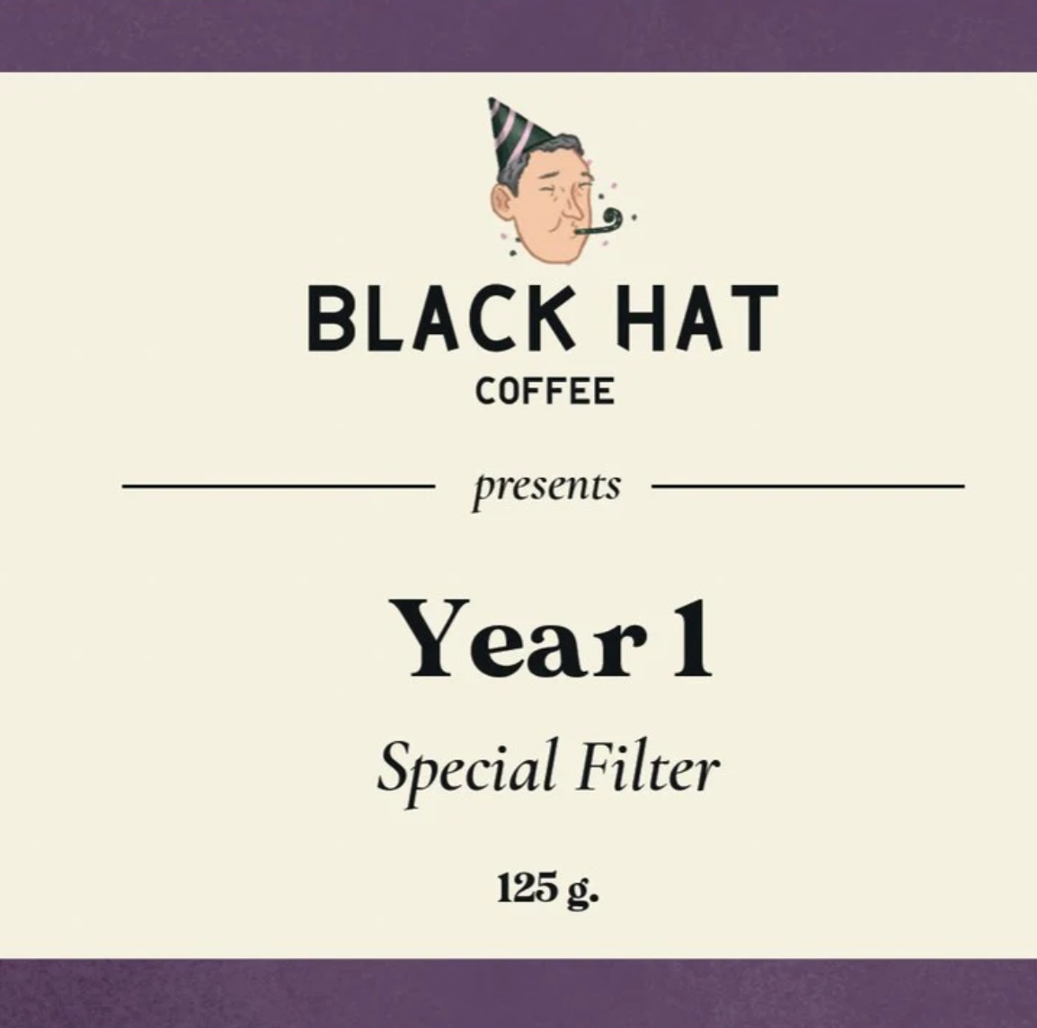 Black Hat Coffee - Year 1 - Special Filter, Juicy Honey, Costa Rica 125g