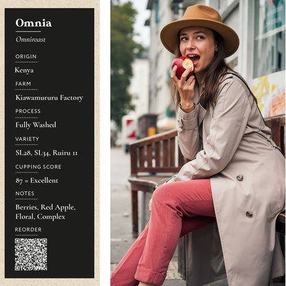 Omnia Omniroast - Kenya, Kiawamururu Factory AA