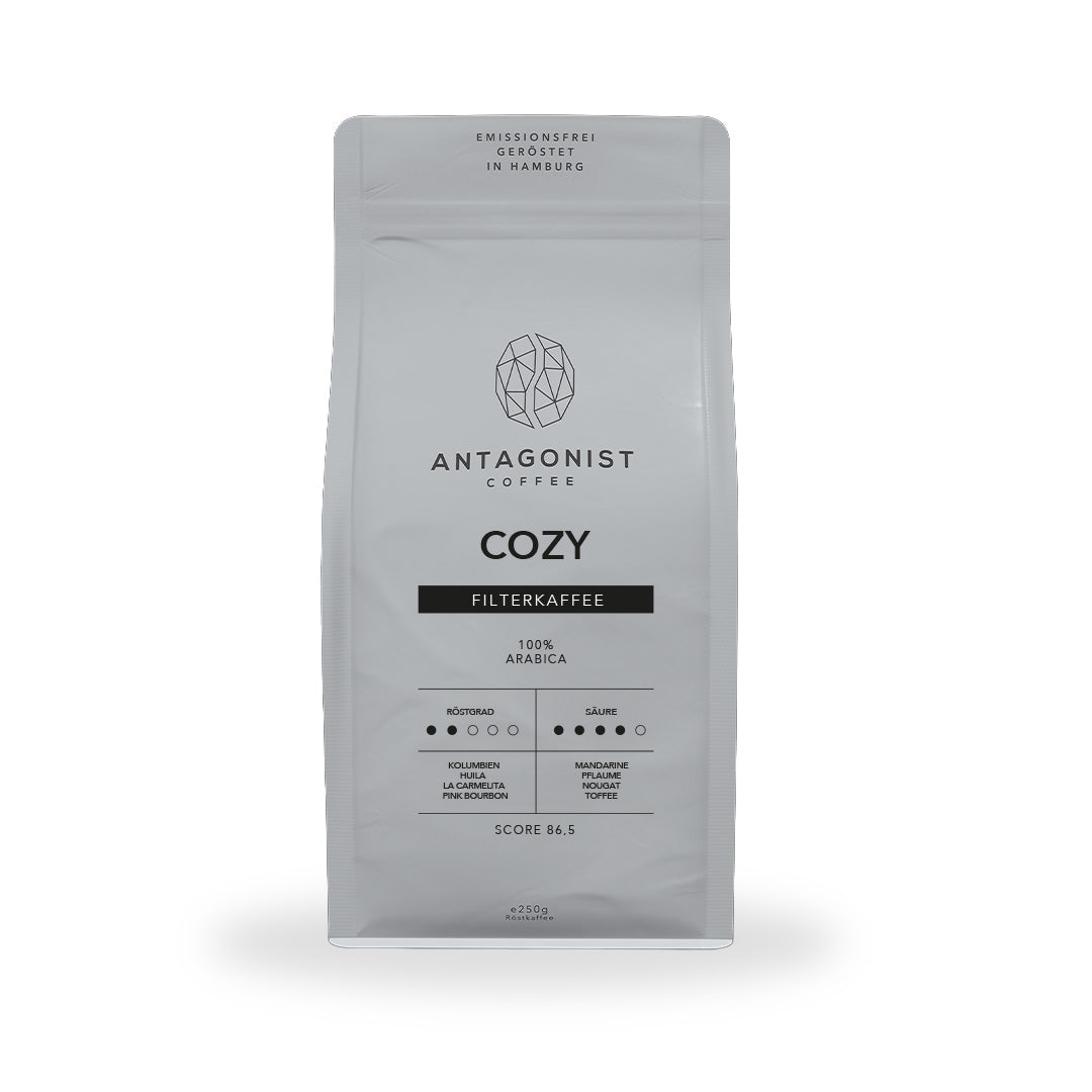 Antagonist Coffee Probierpaket Filterkaffee 4 x 250g, 4 Kaffeesorten gemischt - Schokoladig bis Fruchtig