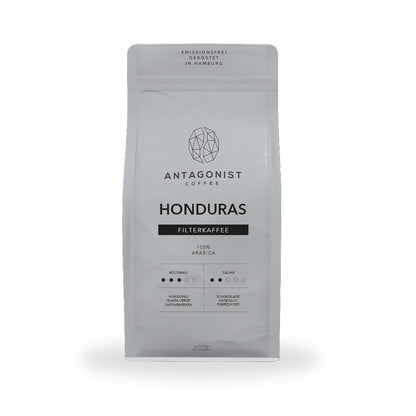 Filterkaffee Honduras - Ausgewogen, Schokolade - Haselnuss - Rohrzucker&nbsp;