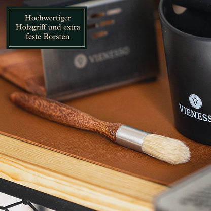 Reinigungspinsel für Kaffeemühle oder Siebträger - Barista Zubehör im edlen Design