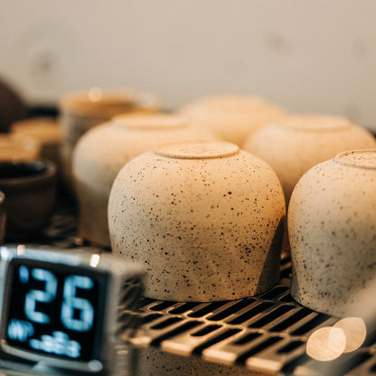 Ocha Teetasse mit Spots | Matcha Tasse