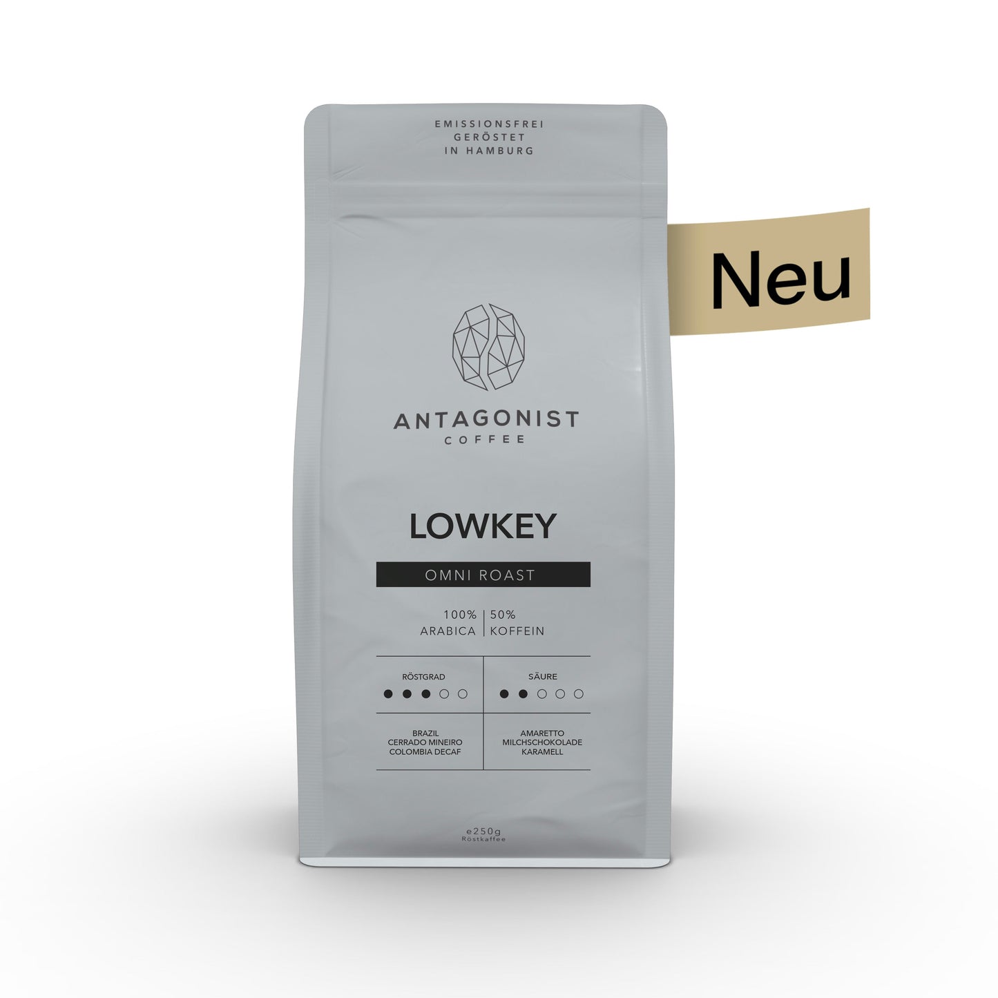 Antagonist Coffee Probierpaket Filterkaffee 4 x 250g, 4 Kaffeesorten gemischt - Schokoladig bis Fruchtig