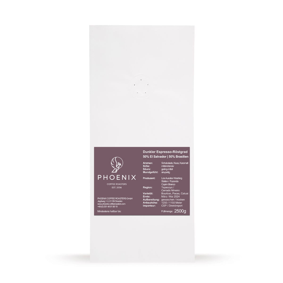 Phoenix Coffee Roasters ESPRESSO DEEP RED – Klassisch norditalienisch interpretiert