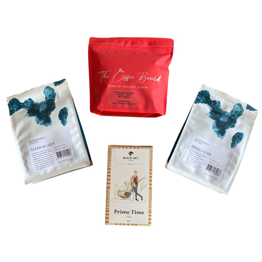 Probierpaket Kaffee Filterkaffee - 4 Kaffeesorten, gemischt