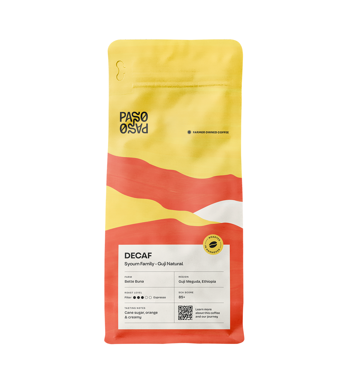 EA Decaf - Syoum Family - Guji Natural - BULK 1 Kilo