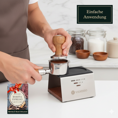 Tamper Andrückstation für Siebträger bis 58 mm - Tamperstation