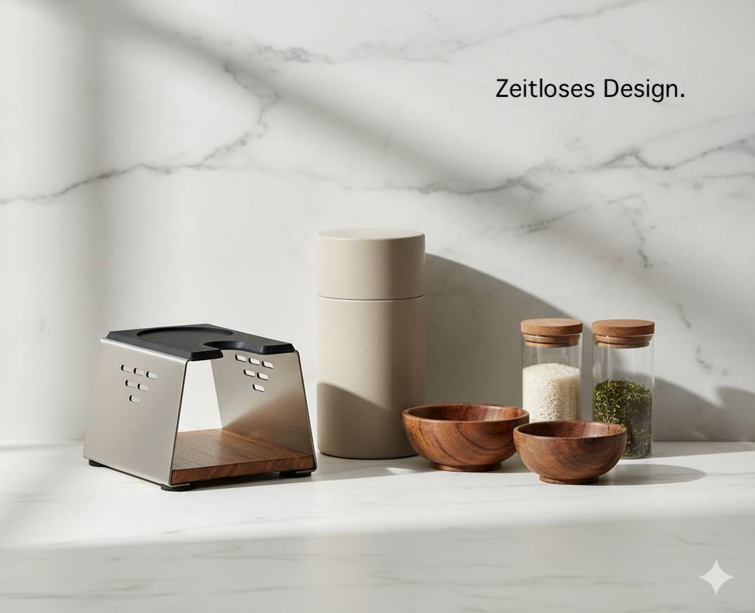 Tamper Andrückstation für Siebträger bis 58 mm - Tamperstation