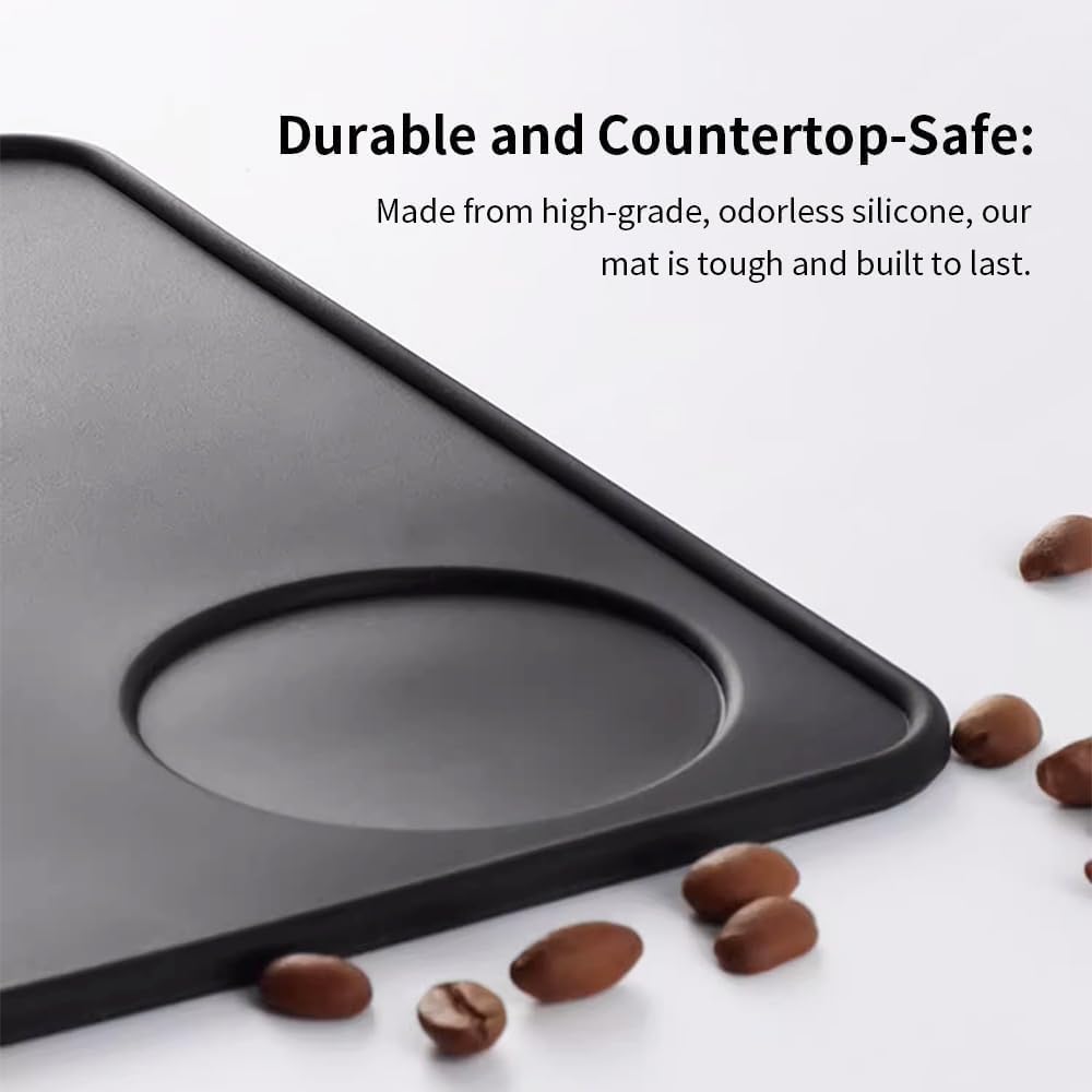 Tampermatte aus Silikon - Silikonunterlage für Siebträger - perfektes Barista Zubehör