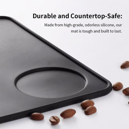 Tampermatte aus Silikon - Silikonunterlage für Siebträger - perfektes Barista Zubehör