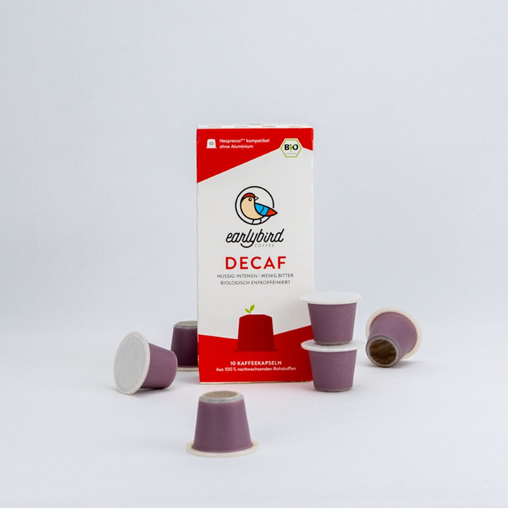 earlybird coffee Bio Kaffeekapseln Probierpaket - 3x3 Packungen