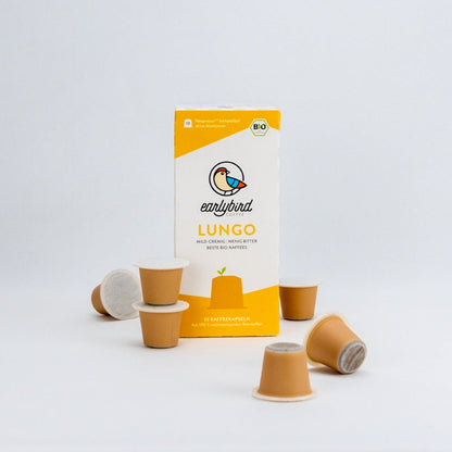 earlybird coffee Bio Kaffeekapseln Probierpaket - 3x3 Packungen