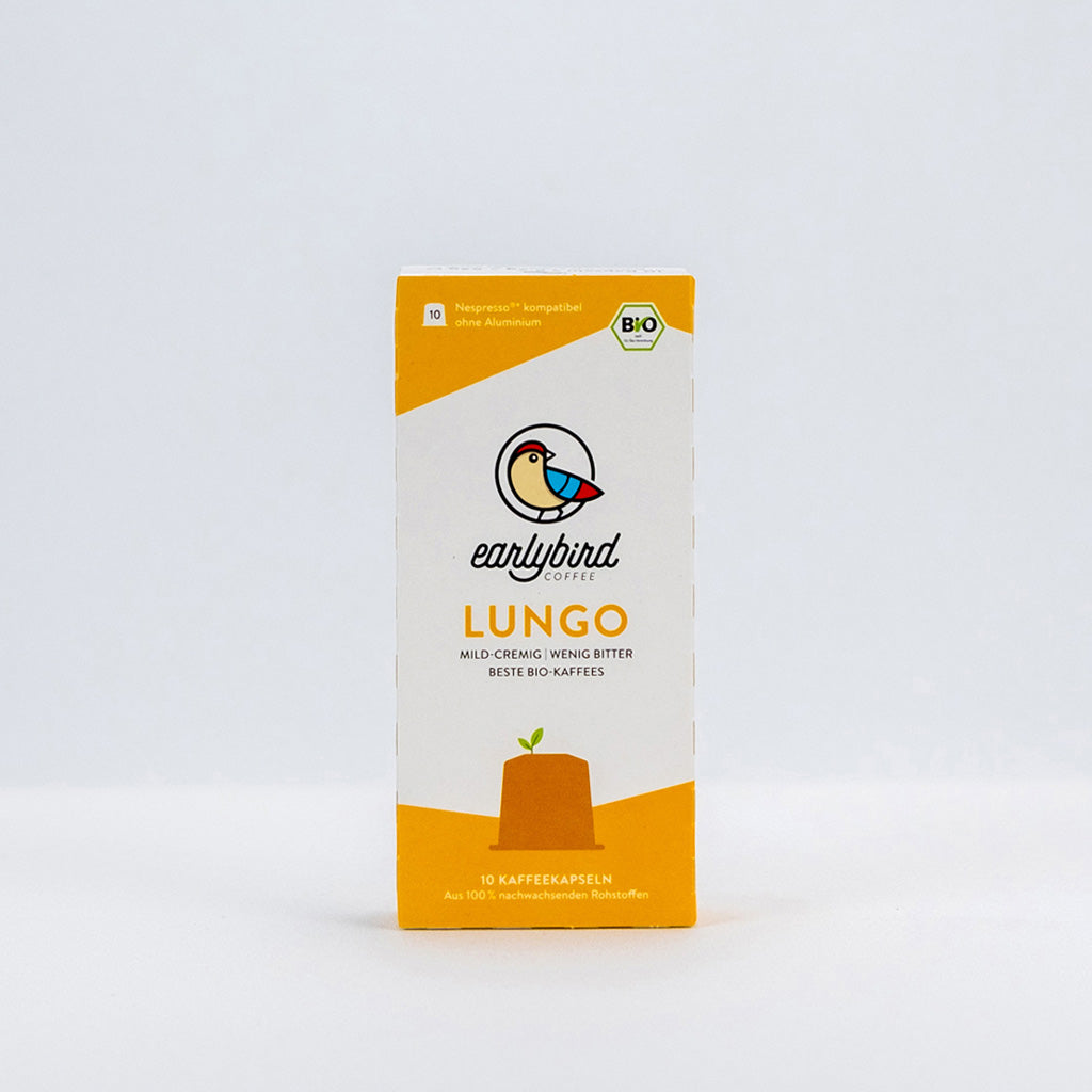 earlybird coffee Bio Lungo Kaffeekapseln
