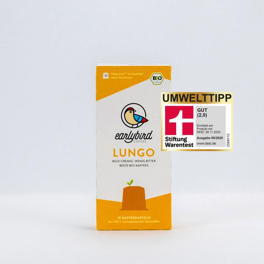 earlybird coffee Bio Lungo Kaffeekapseln