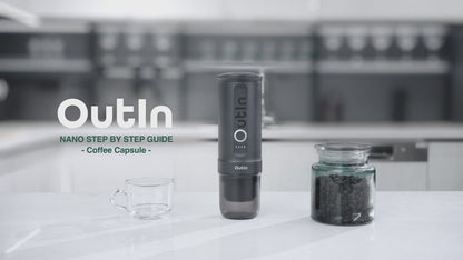 OutIn Nano tragbare elektrische Espressomaschine für unterwegs